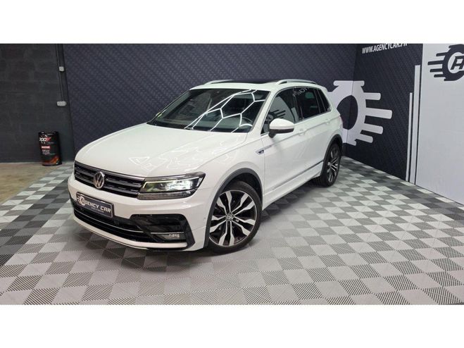 Volkswagen Tiguan R-Line - 2.0 TDI - 150 - BV DSG 7 BLANC de 2019