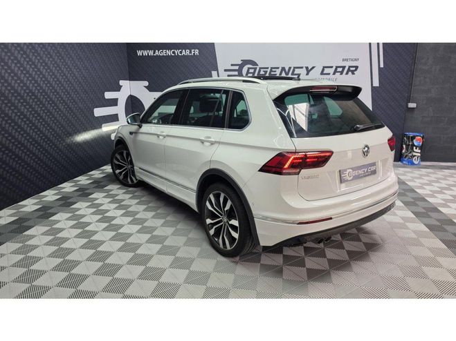 Volkswagen Tiguan R-Line - 2.0 TDI - 150 - BV DSG 7 BLANC de 2019