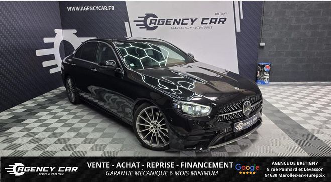 Mercedes Classe E 220 d - BVA 9G-Tronic - 213 AMG Line NOIR de 2021