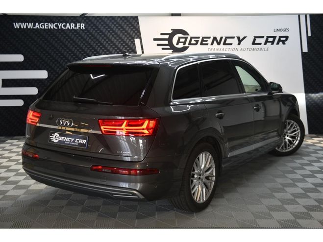Audi Q7 3l TDI e-tron Avus Extended - Toit ouvra GRIS CLAIR de 2018