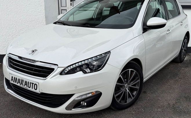 Peugeot 308 II 1.2L THP 130ch ALLURE EAT6 Blanc de 2016