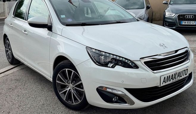 Peugeot 308 II 1.2L THP 130ch ALLURE EAT6 Blanc de 2016