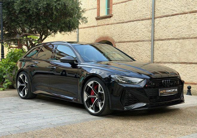 Audi RS6 AVANT PERFORMANCE V8 4.0 TFSI 630 ch QUA Noir de 2023