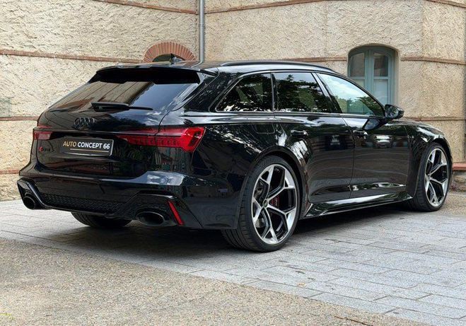 Audi RS6 AVANT PERFORMANCE V8 4.0 TFSI 630 ch QUA Noir de 2023