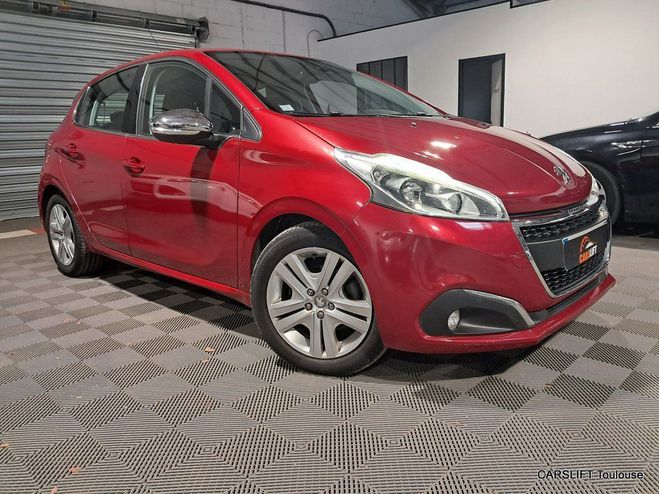 Peugeot 208 PHASE 2 - 1.6 HDI 75 CV ALLURE Rouge M�tallis� de 2016