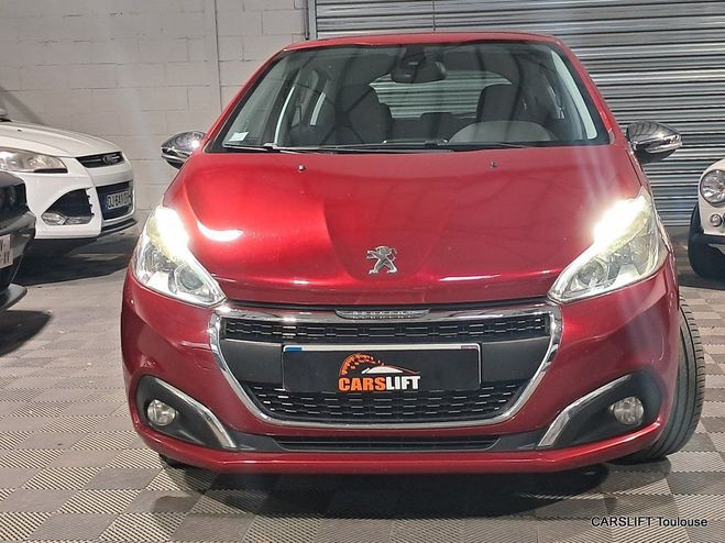 Peugeot 208 PHASE 2 - 1.6 HDI 75 CV ALLURE Rouge M�tallis� de 2016