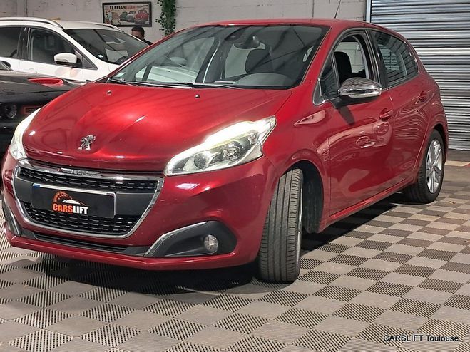 Peugeot 208 PHASE 2 - 1.6 HDI 75 CV ALLURE Rouge M�tallis� de 2016