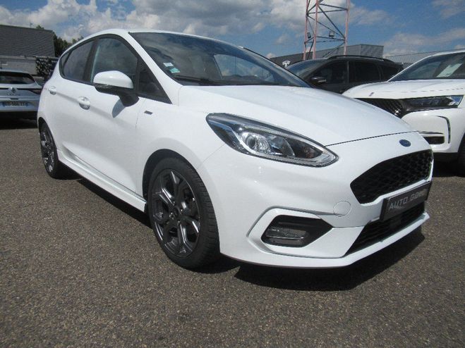 Ford Fiesta 1.0 EcoBoost Flexifuel 125 ch SetS BVM6  Blanche de 2021