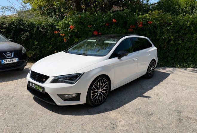 Seat Leon ST 1.4 TSI 150ch ACT FR BLANC de 2015