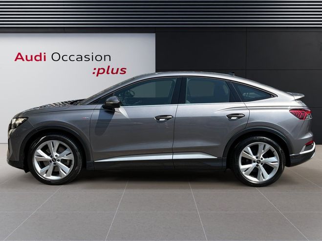 Audi Q4 E-Tron SPORTBACK 40 204 ch 82 kWh S line Gris de 2022