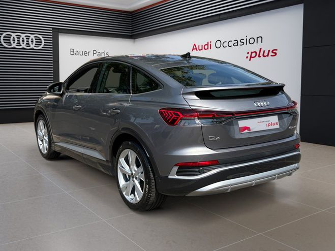 Audi Q4 E-Tron SPORTBACK 40 204 ch 82 kWh S line Gris de 2022