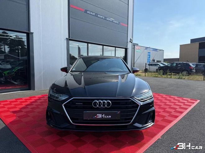 Audi A7 Sportback 2.0 40 TDI 204 MHEV HYBRID S-L Noir de 2021