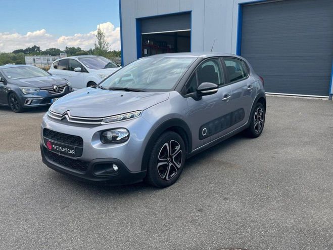 Citroen C3 1.2I 12V 110 S&S SHINE BVA EAT6 AUTOMATI GRIS FONCE de 2020