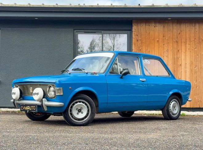 Fiat 128 Restaur�e - Pr�par�e VHRS - immatricul�e Bleu de 1971