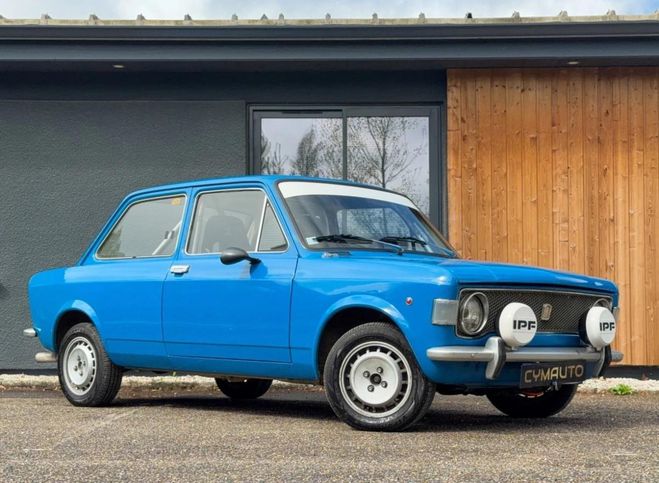 Fiat 128 Restaur�e - Pr�par�e VHRS - immatricul�e Bleu de 1971
