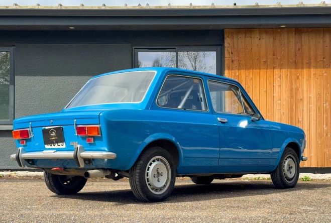 Fiat 128 Restaur�e - Pr�par�e VHRS - immatricul�e Bleu de 1971