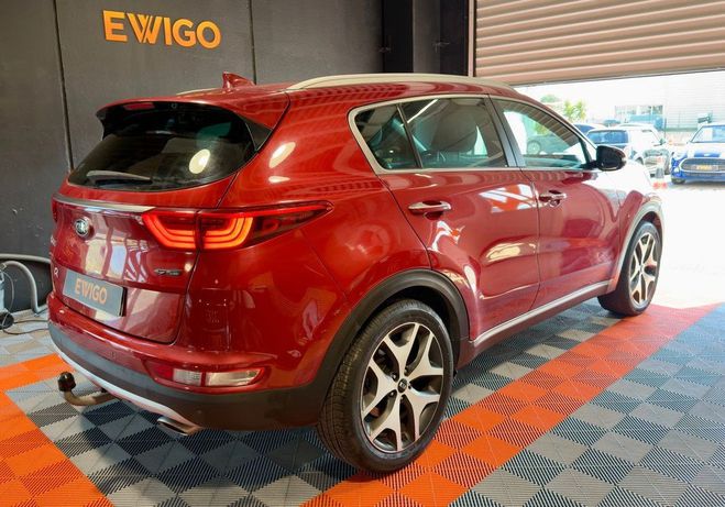 Kia Sportage 2.0 TURBO CRDI 136 CH GTLINE 4X2- CARPLA Rouge de 2016