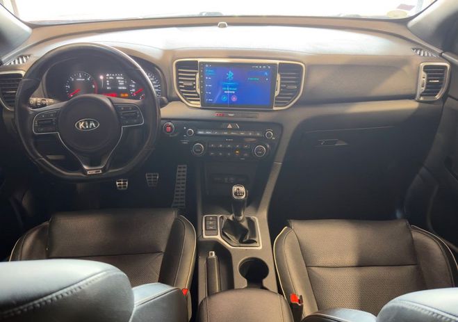 Kia Sportage 2.0 TURBO CRDI 136 CH GTLINE 4X2- CARPLA Rouge de 2016
