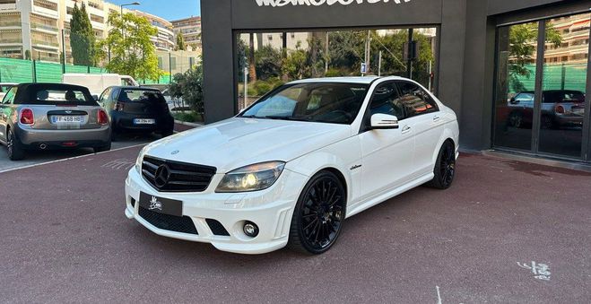 Mercedes Classe C c63 amg Blanc de 2009