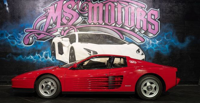 Ferrari Testarossa  Rouge de 1987