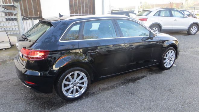 Audi A3 Sportback 2.0 TFSI 190 S tronic 7 Quattr Noir de 2017