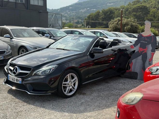 Mercedes Classe E CABRIOLET 220 CDI SPORTLINE 7GTRONIC NOIR de 2013