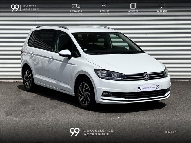 Volkswagen Touran 2.0 TDI CONFORTLINE 150CH 7 PLACES CAMER BLANC de 2018