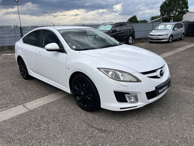 Mazda 6 II 2.2 MZR-CD 163ch Sport 5p 1erMain Ent BLANC de 2009