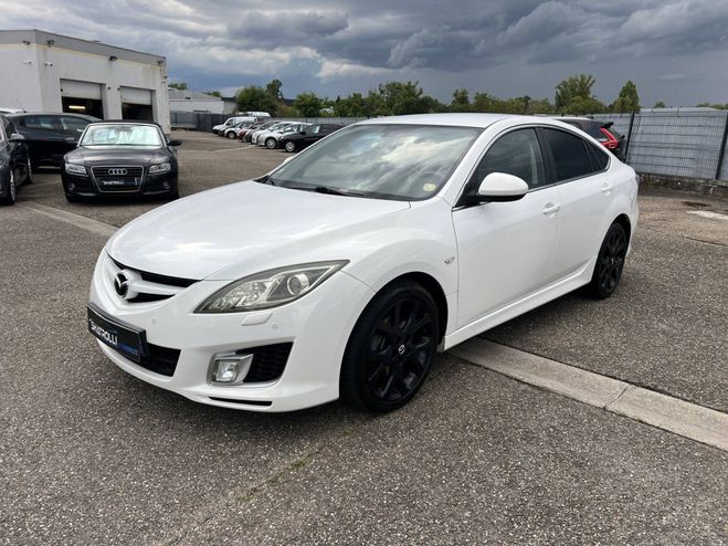 Mazda 6 II 2.2 MZR-CD 163ch Sport 5p 1erMain Ent BLANC de 2009