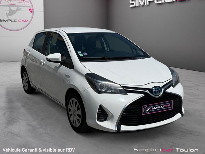 Toyota Yaris 100H DYNAMIC BUSINESS Blanc de 2016