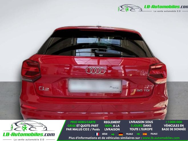 Audi Q2 TDI 116 ch BVA Rouge M�tallique de 2019