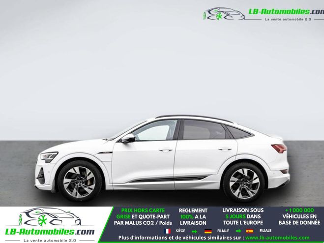 Audi E-Tron 55 quattro 408 ch Blanc M�tallique de 2022