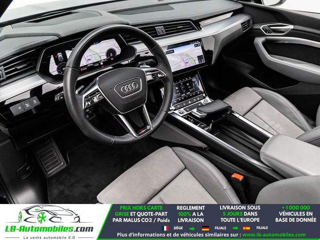 Audi E-Tron 55 quattro 408 ch Bleu M�tallique de 2022