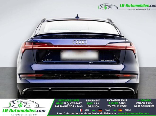 Audi E-Tron 55 quattro 408 ch Bleu M�tallique de 2022