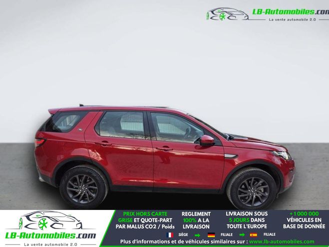 Land rover Discovery TD4 180ch BVM Rouge M�tallique de 2016