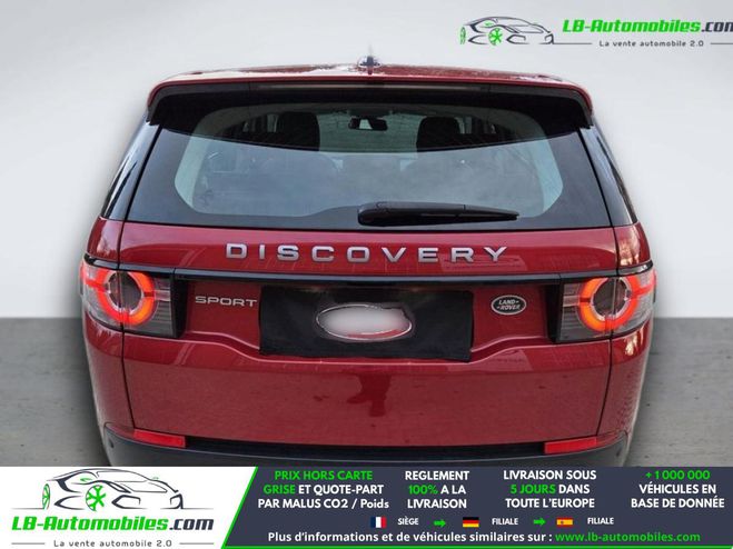 Land rover Discovery TD4 180ch BVM Rouge M�tallique de 2016