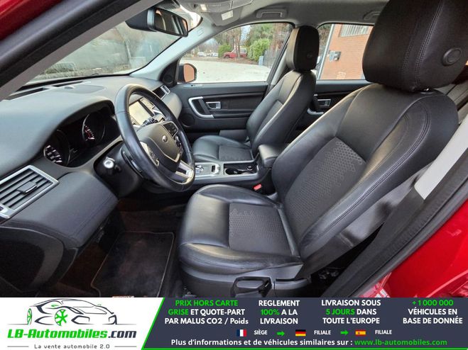 Land rover Discovery TD4 180ch BVM Rouge M�tallique de 2016
