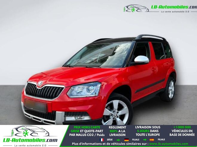 Skoda Yeti 1.4 TSI 150 4x4 BVA Rouge M�tallique de 2015