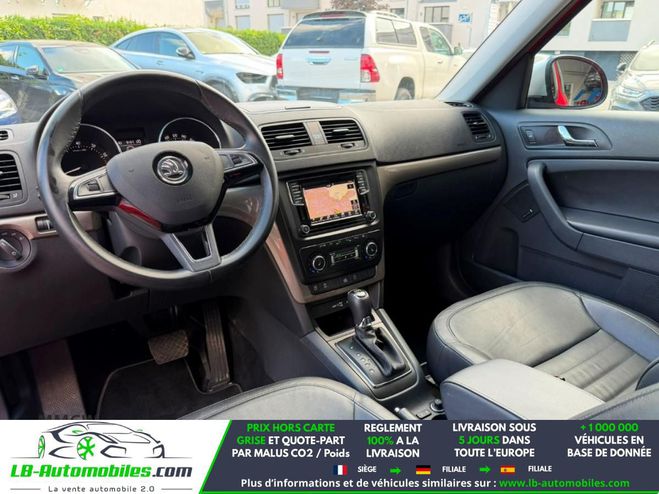 Skoda Yeti 1.4 TSI 150 4x4 BVA Rouge M�tallique de 2015