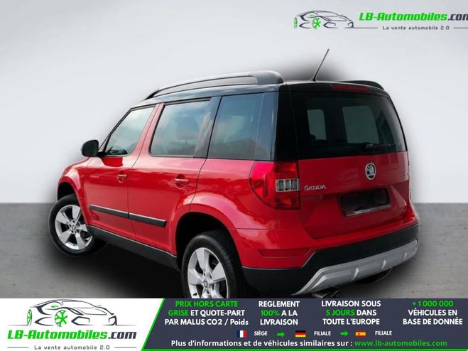 Skoda Yeti 1.4 TSI 150 4x4 BVA Rouge M�tallique de 2015