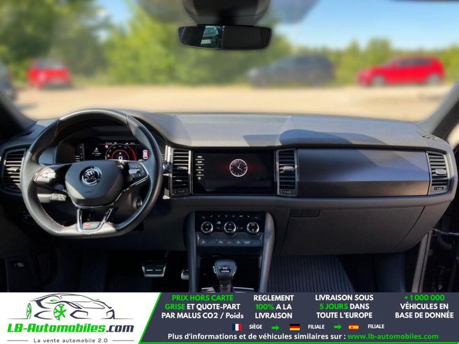 Skoda Kodiaq 2.0 Bi-TDI 240 BVA 4x4 5pl Noir M�tallique de 2020