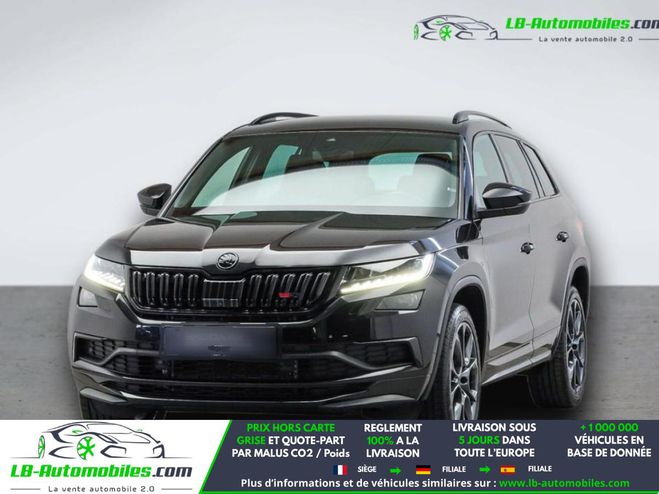 Skoda Kodiaq 2.0 Bi-TDI 240 BVA 4x4 5pl Noir M�tallique de 2020