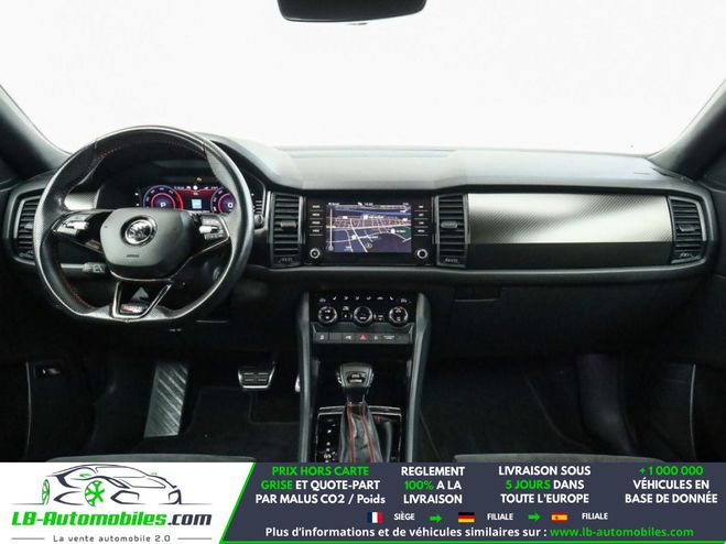 Skoda Kodiaq 2.0 Bi-TDI 240 BVA 4x4 5pl Noir M�tallique de 2020