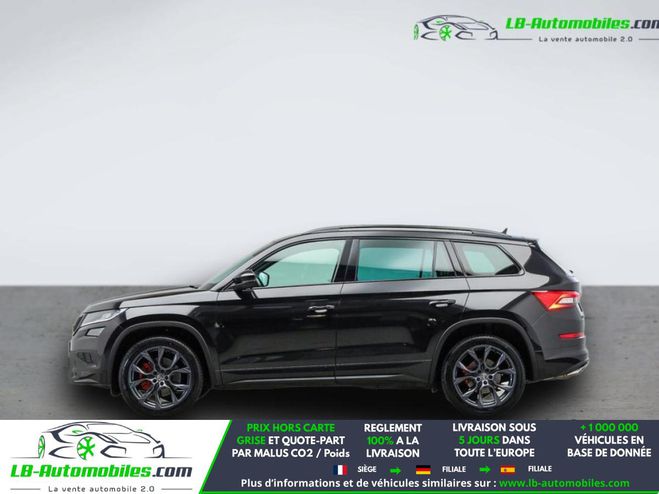 Skoda Kodiaq 2.0 Bi-TDI 240 BVA 4x4 5pl Noir M�tallique de 2020