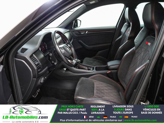 Skoda Kodiaq 2.0 Bi-TDI 240 BVA 4x4 5pl Noir M�tallique de 2020