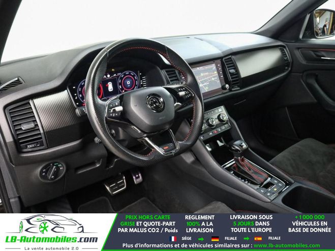 Skoda Kodiaq 2.0 Bi-TDI 240 BVA 4x4 5pl Noir M�tallique de 2020