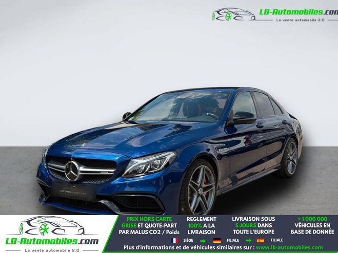 Mercedes Classe C 63 S AMG Bleu M�tallique de 2017
