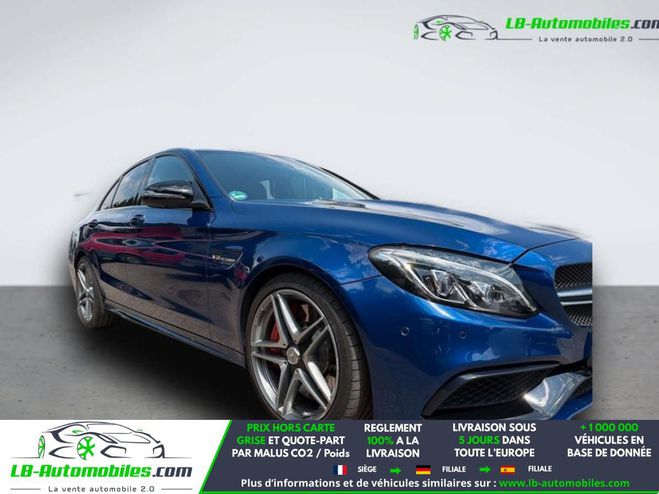Mercedes Classe C 63 S AMG Bleu M�tallique de 2017