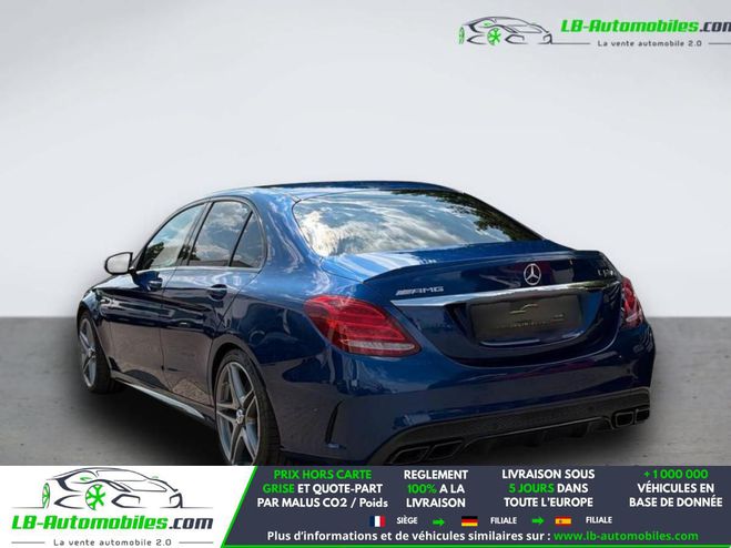Mercedes Classe C 63 S AMG Bleu M�tallique de 2017