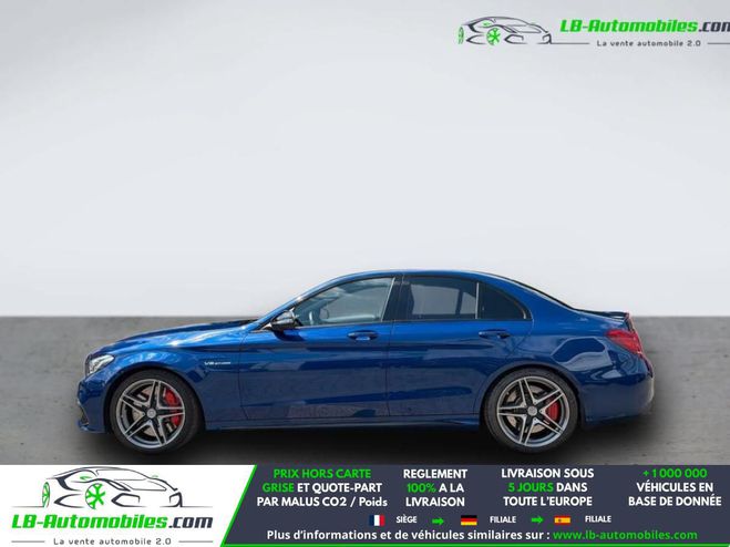 Mercedes Classe C 63 S AMG Bleu M�tallique de 2017